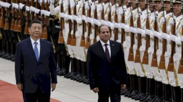 الصين تعزز مركز مصر أمام إسرائيل.