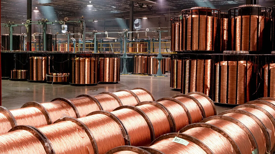 الصين تعود إلى النمو في واردات النحاس بزيادة بلغت 9% في يونيو الصين تعود إلى النمو في واردات النحاس بزيادة بلغت 9% في يونيو