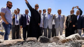 الضفة الغربية… السفير الأميركي يطالب بمسائلة المعتدين على كنيسة القديس جاورجيوس في الطيبة