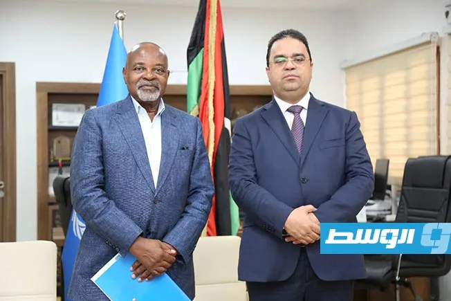 العابد يستعرض مع البعثة الأممية سبل تعزيز التعاون في مجال التعليم