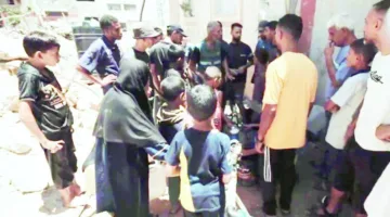 «الفارس الشهم 3» تستمر في حفر آبار المياه في خان يونس