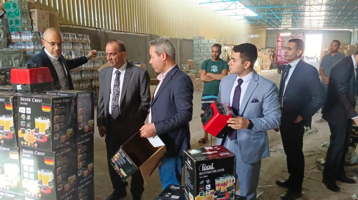 القبض على 3000 جهاز كهربائي مزيف لماركات معروفة في القليوبية القبض على 3000 جهاز كهربائي مزيف لماركات معروفة في القليوبية