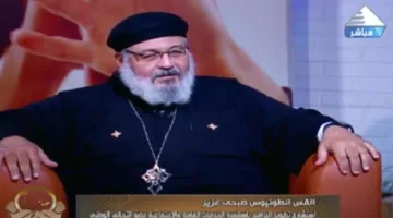 القس أنطونيوس: التحالف الوطني يمثل جوهر الجمهورية الجديدة في تعزيز حقوق الإنسان