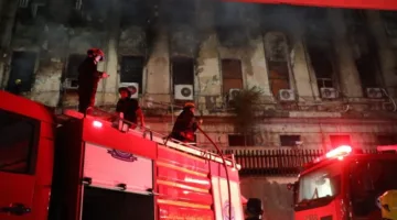 القصة الكاملة لاندلاع حريق سنترال رمسيس.. شجاعة رجال الدفاع المدني ودور الاتصالات