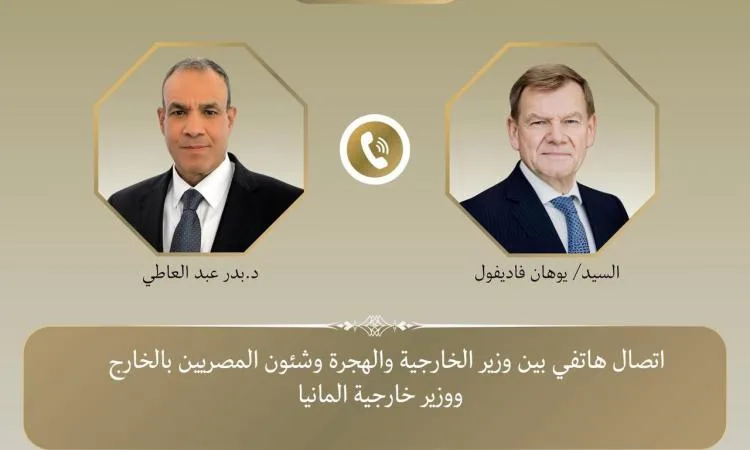 القضية الفلسطينية تتصدر المكالمات بين وزير الخارجية ونظيره الألماني