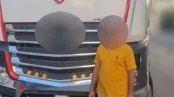 المرور تعتقل سائق شاحنة ثقيلة يهدد سلامة المواطنين.. فيديو