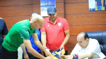 المقاولون العرب يرحب بمهير سليمان لفترة تدريبية.