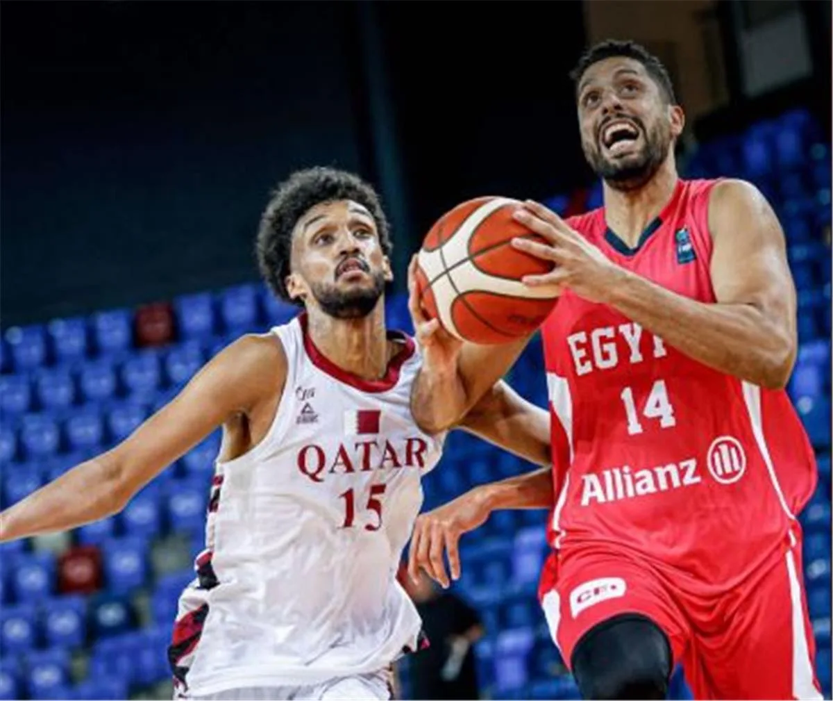 المنتخب الأولمبي المصري يحقق الفوز على قطر في بداية مشواره ببطولة العرب لكرة السلة المنتخب الأولمبي المصري يحقق الفوز على قطر في بداية مشواره ببطولة العرب لكرة السلة