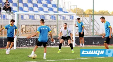 المنتخب الليبي للميني فوتبول يتوجه إلى درنة استعداداً للمشاركة في كأس الأمم الأفريقية