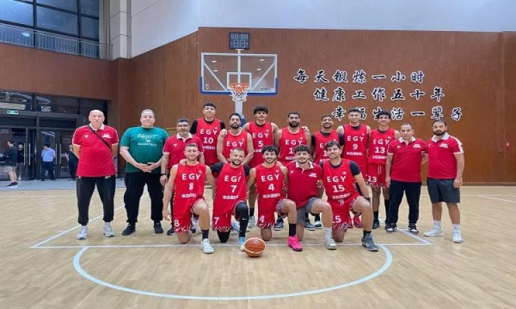 المنتخب المصري تحت 23 سنة لكرة السلة يحقق فوزاً على كولومبيا في البطولة الدولية بالصين المنتخب المصري تحت 23 سنة لكرة السلة يحقق فوزاً على كولومبيا في البطولة الدولية بالصين