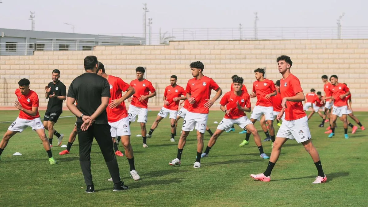 المنتخب الوطني للشباب تحت 20 سنة يجري تدريباً صباحياً المنتخب الوطني للشباب تحت 20 سنة يجري تدريباً صباحياً
