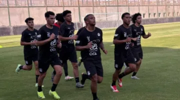 المنتخب الوطني للشباب تحت 20 سنة يجري تمرينًا صباحيًا