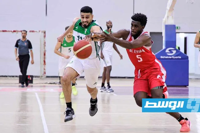 النصر يتفوق على الأهلي طرابلس في بداية مباريات نصف نهائي كأس كرة السلة النصر يتفوق على الأهلي طرابلس في بداية مباريات نصف نهائي كأس كرة السلة