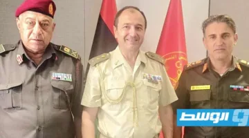 النمروش يبحث تعزيز التعاون مع الملحق العسكري الإسباني