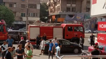 النيابة تُكلف المعمل الجنائي بفحص حريق مبنى في مصر الجديدة