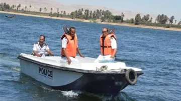 انتشال جثة شاب غرق في مياه الرياح التوفيقي بالقليوبية