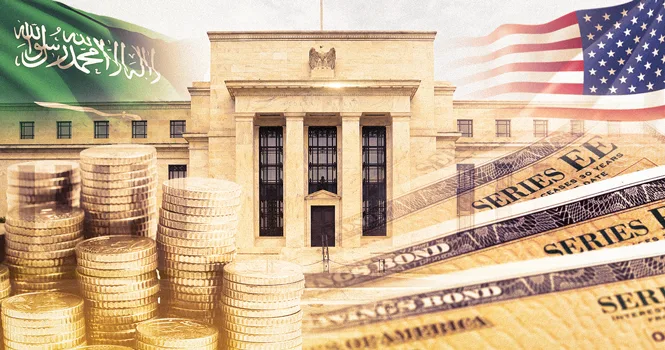 انخفاض حيازة السعودية من سندات الخزانة الأمريكية بمقدار 6.1 مليار دولار في مايو انخفاض حيازة السعودية من سندات الخزانة الأمريكية بمقدار 6.1 مليار دولار في مايو