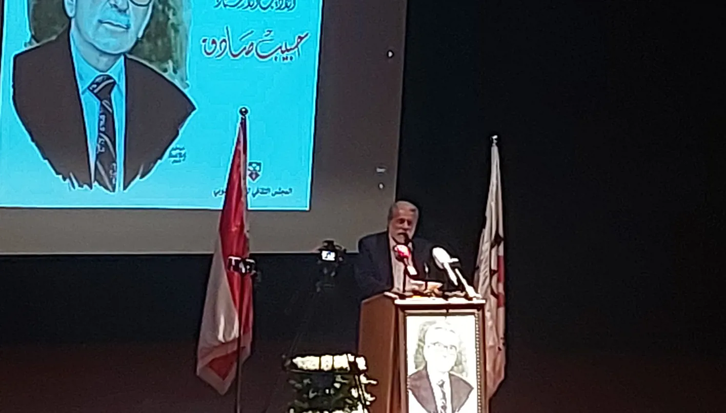 انسحاب سياسي في ذكرى حبيب صادق… إلياس جرادة يعبر عن احتجاجه ضد تصريحات سيمون كرم؟ انسحاب سياسي في ذكرى حبيب صادق… إلياس جرادة يعبر عن احتجاجه ضد تصريحات سيمون كرم؟