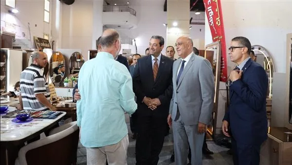 باسل رحمي: مجموع مبيعات وتعاقدات معرض “صنع في دمياط” يصل إلى 400 مليون جنيه باسل رحمي: مجموع مبيعات وتعاقدات معرض “صنع في دمياط” يصل إلى 400 مليون جنيه