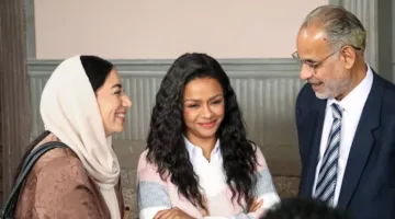 بالصور: أسماء أبو اليزيد تشارك لقطات من مسلسل “فات المعاد” وتعلق: بسمة