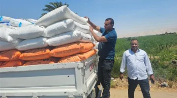 بالصور.. كشف محاولة تهريب أسمدة زراعية قبل طرحها في السوق السوداء بالأقصر