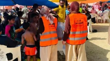 بداية الأنشطة التوعوية على شواطئ الإسكندرية بالتعاون مع صندوق مكافحة الإدمان