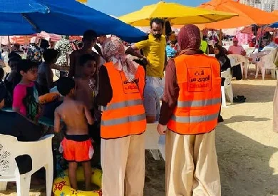 بداية الأنشطة التوعوية على شواطئ الإسكندرية بالتعاون مع صندوق مكافحة الإدمان بداية الأنشطة التوعوية على شواطئ الإسكندرية بالتعاون مع صندوق مكافحة الإدمان