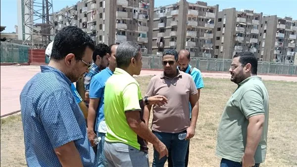 بدء عملية تجديد وتأهيل الملعب الرئيسي في استاد أسيوط الرياضي بمنطقة الأربعين بدء عملية تجديد وتأهيل الملعب الرئيسي في استاد أسيوط الرياضي بمنطقة الأربعين