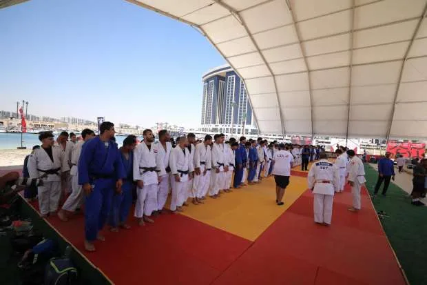 بدء معسكر الجودو العالمي بمشاركة خبراء دوليين بدء معسكر الجودو العالمي بمشاركة خبراء دوليين