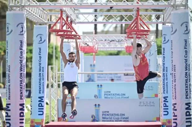 بداية المنافسات النهائية للرجال في بطولة كأس العالم للخماسي الحديث 2025 بداية المنافسات النهائية للرجال في بطولة كأس العالم للخماسي الحديث 2025