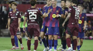 برشلونة مستعد لبيع ليفاندوفسكي إلى الدوري السعودي.