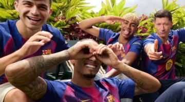 برشلونة يعلن عن تصميم قميصه للموسم 2025-2026