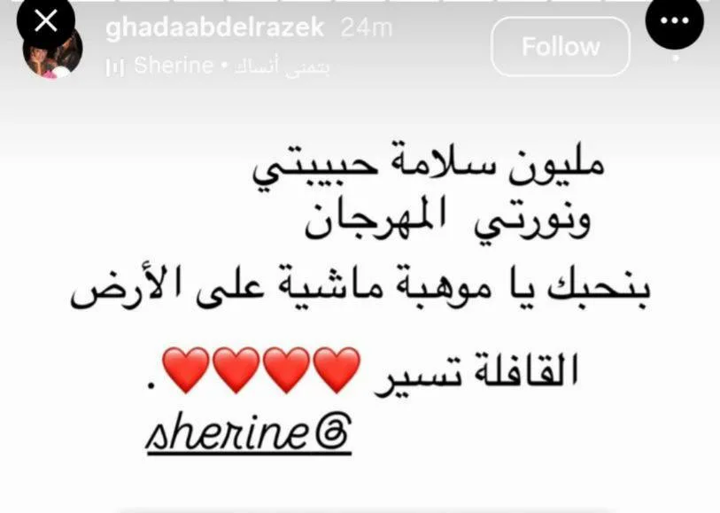 بعد تعرضها لهجوم إثر حفل موازين.. فنانون يعبّرون عن دعمهم لشيرين عبد الوهاب