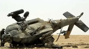 بعد صوت انفجار.. تحطم طائرة هليكوبتر عسكرية في مطار مقديشو الدولي