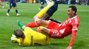 بعدما أدى إلى إصابته.. جمال موسيالا يرد على تمنيات دوناروما بالشفاء