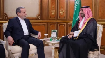بن سلمان يستقبل عراقجي: السعودية تؤكد على الحوار كوسيلة لحل النزاعات