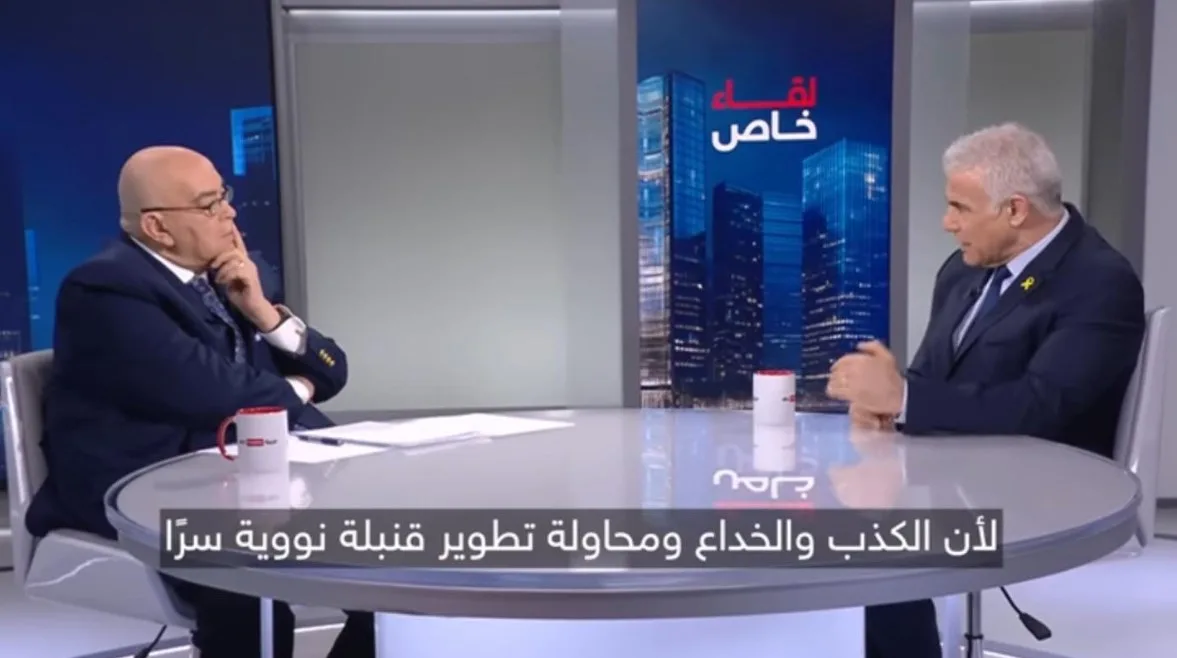 بيان عاجل من نقيب الصحفيين حول عماد أديب بعد لقائه مع يائير لابيد