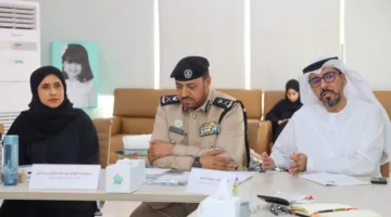 بيت الطفل في الشارقة يعرض تقارير عن الحالات المتلقاة.