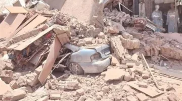 تابع جهود البحث عن المفقودين تحت أنقاض منزل شبرا المهدوم
