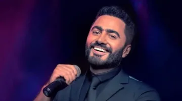تامر حسني يعبر عن فرحته بنجاح حفله في مهرجان العلمين
