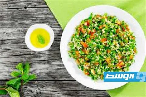 تبولة لبنانية خلال بضع دقائق