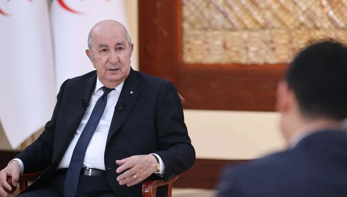 تبون: الجزائر تحافظ على علاقات جيدة مع الولايات المتحدة وروسيا والصين
