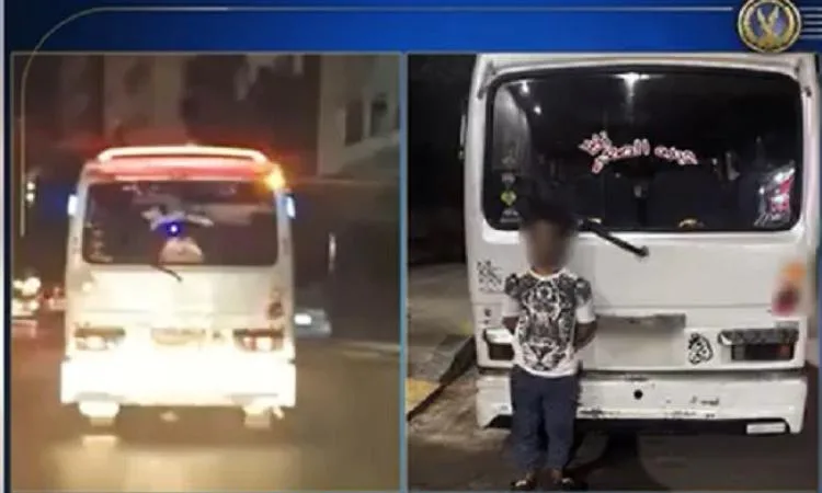 تحقيق في تفاصيل فيديو يظهر سائق سيارة أجرة يقود بطريقة متهورة