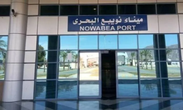 تداول 4000 طن من البضائع و316 شاحنة في ميناء نويبع جنوب سيناء