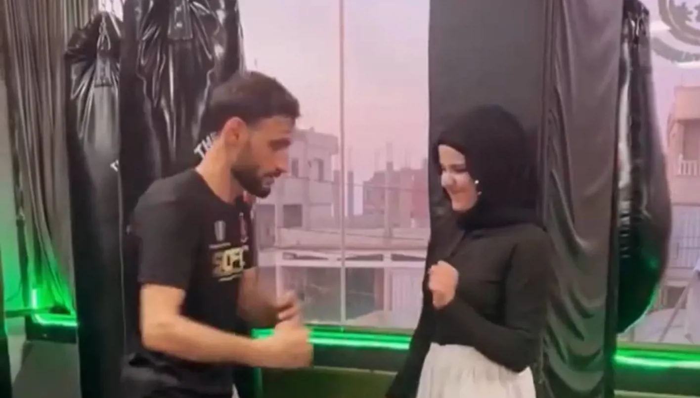 تدريبات فريدة للفتيات في نادٍ لبناني (فيديو)