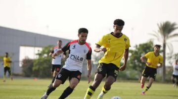 تدريبات لياقة مخصصة لفريق الزمالك في قاعة الجيم.