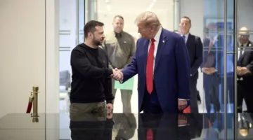 ترامب وزيلينسكي يتباحثان غداً بشأن قرار وقف شحن الأسلحة