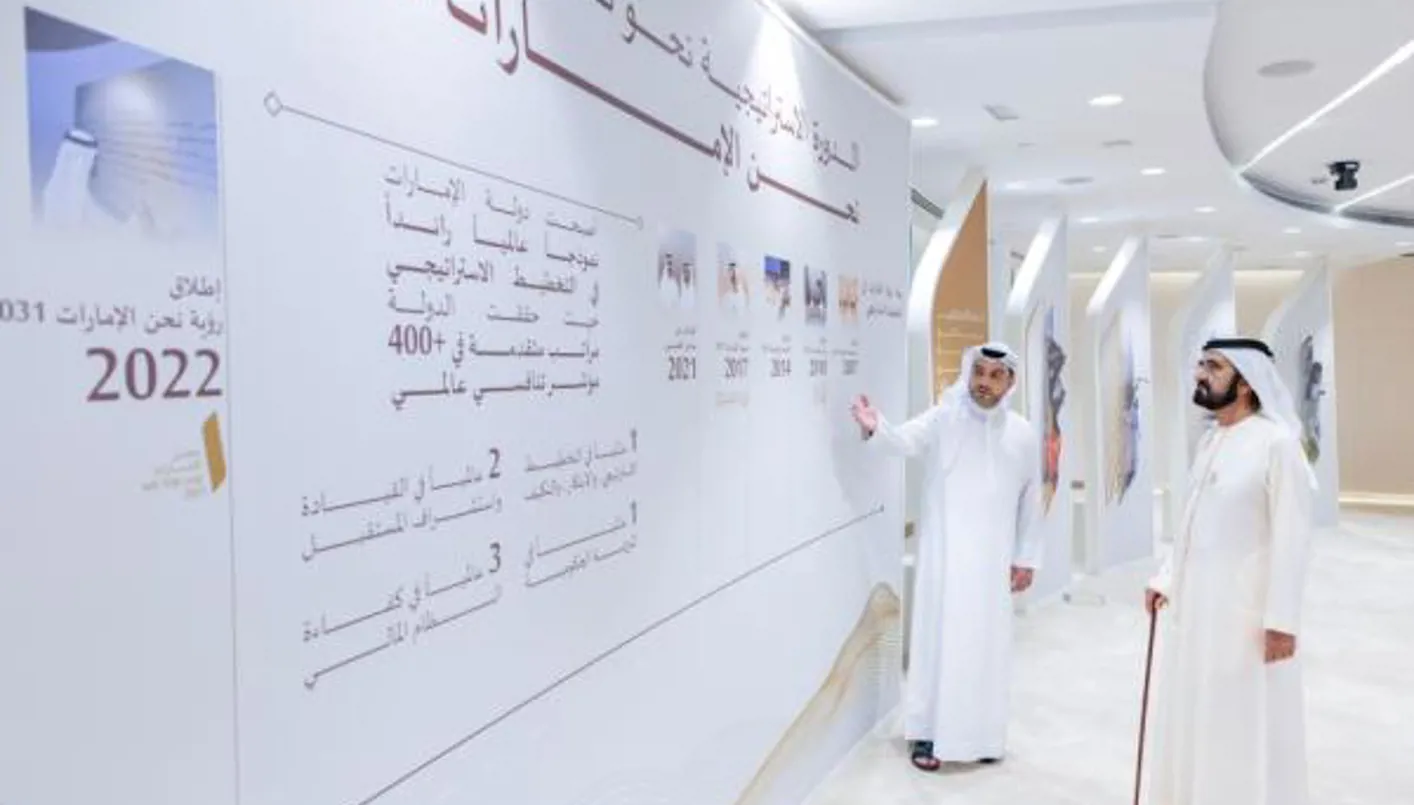 تركّز على الذكاء الاصطناعي: بن راشد يعلن عن الاستراتيجية الحكومية الفيدرالية 2031 تركّز على الذكاء الاصطناعي: بن راشد يعلن عن الاستراتيجية الحكومية الفيدرالية 2031