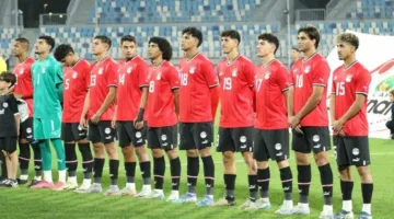 تشكيل منتخب مصر للشباب لمواجهة الكويت في مباراة ودية: كباكا ومحمد السيد في التشكيلة الأساسية