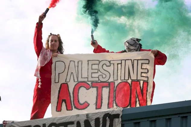 تصنيف “فلسطين آكشن” كجماعة إرهابية في بريطانيا تصنيف “فلسطين آكشن” كجماعة إرهابية في بريطانيا
